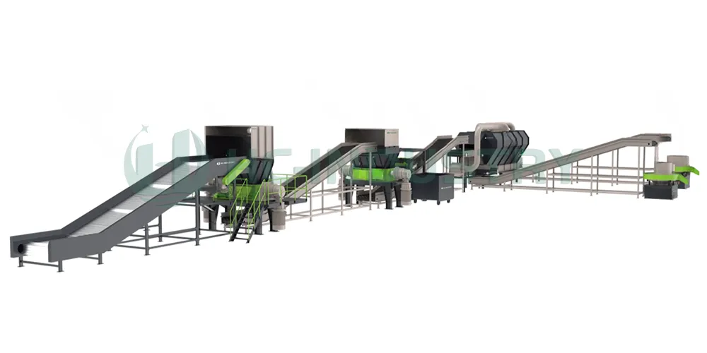 Sistema de procesamiento de residuos voluminosos